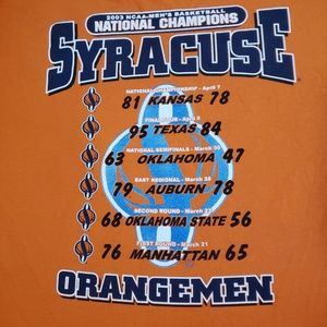 2003 NCAA Syracuse Final Four Tee